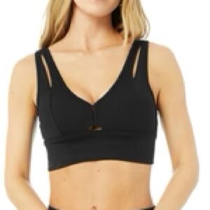 Alo Yoga United Long Bra - Black